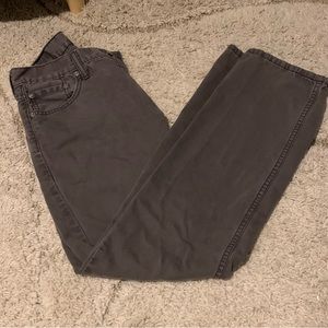 2/$22✨ Charcoal Levi’s pants 29 x 30